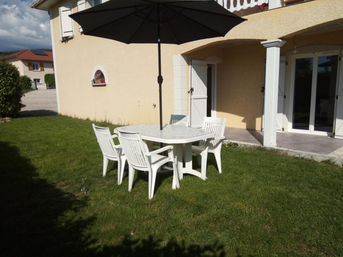 Studio indépendant 40m² avec jardin privé Hauteville-Lompnes Esterno foto